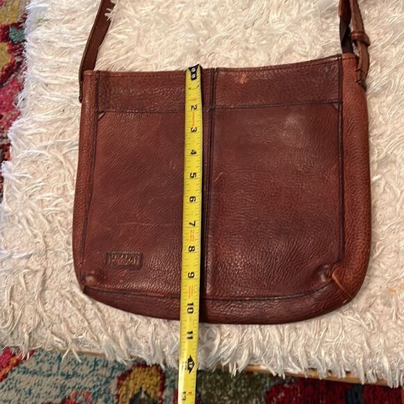 Duluth Trading Co Brown Leather Crossbody Bag - Picture 14 of 16